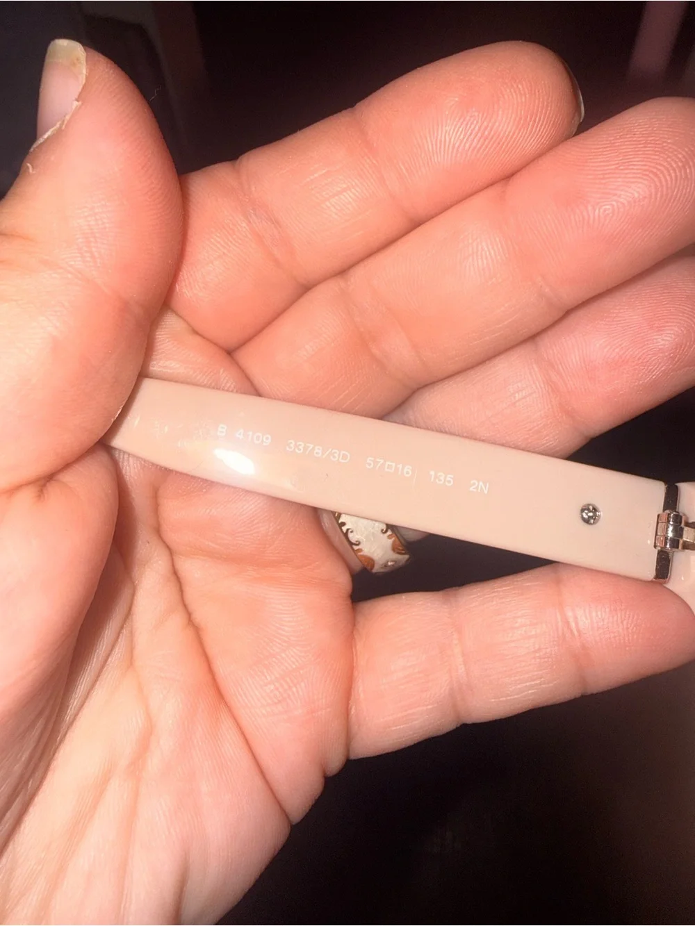 Burberry Pink Cat-Eye Sunglasses with Brown Lenses
